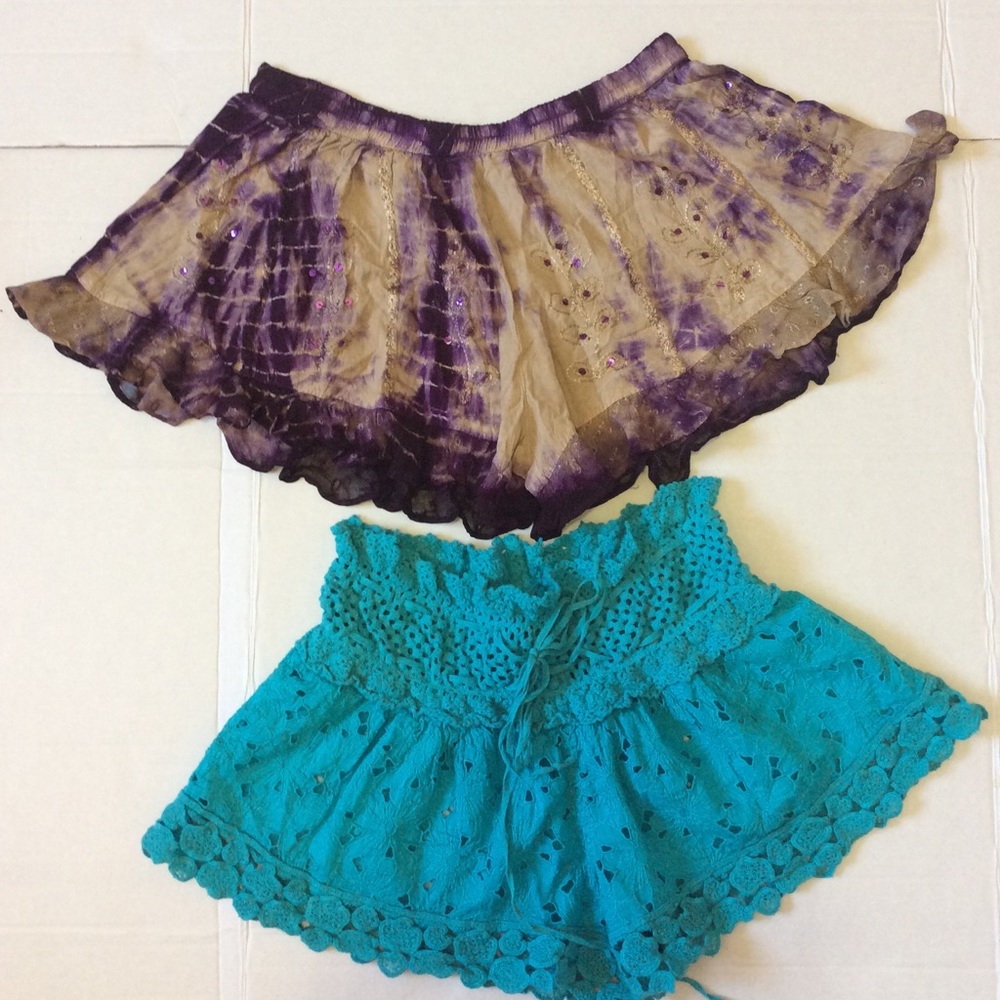 Raga / Sunday Bundle of 2 beach shorts Sz S/M